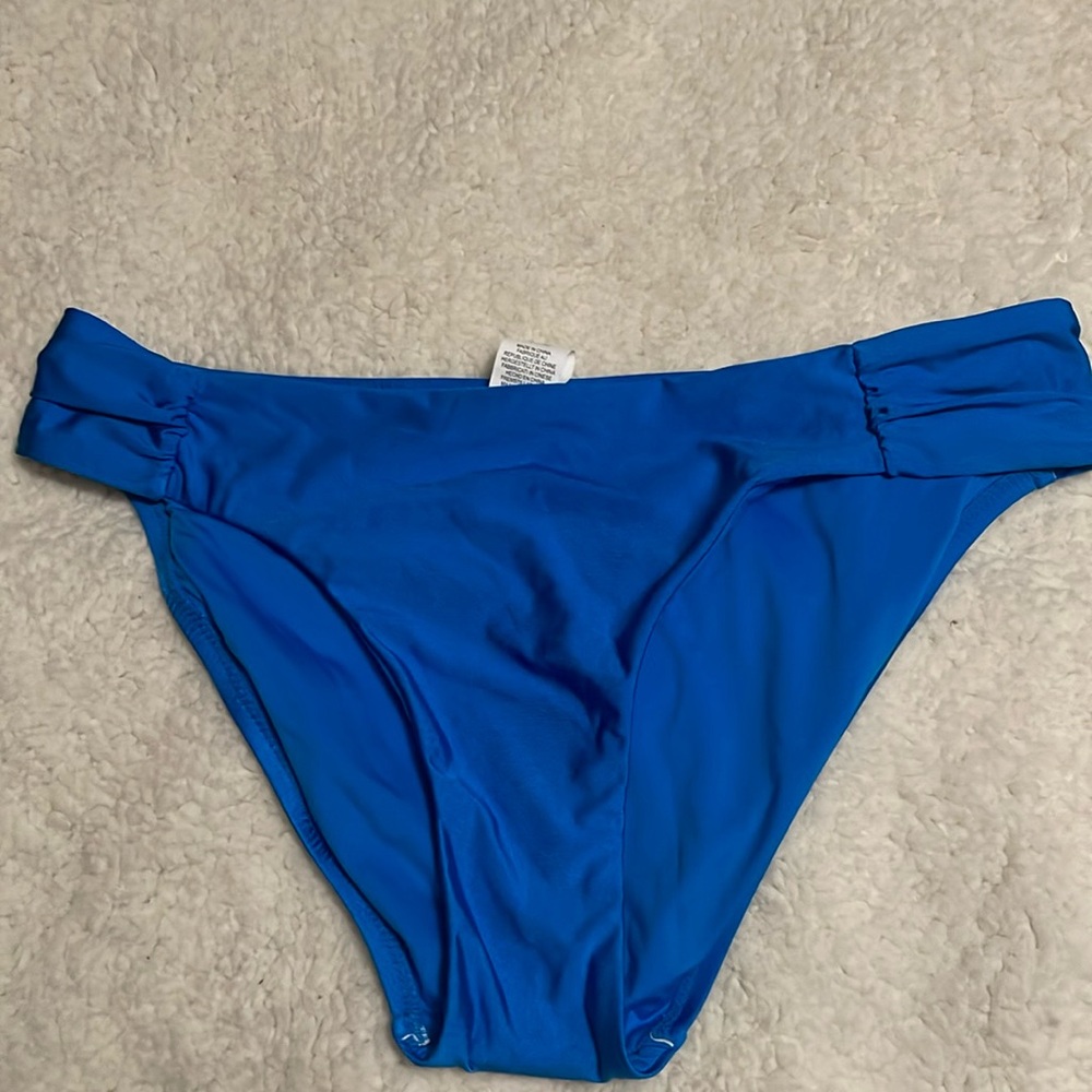 46M.- Sunshine 79 Women's Standard Side Shirred Hipster Bikini Swimsuit Bottom.